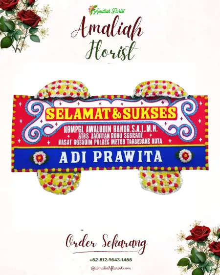 Papan Bunga Ucapan Selamat Kapuren